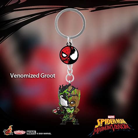 Hot Toys Marvel Venomized Series Cosbaby S Keychain