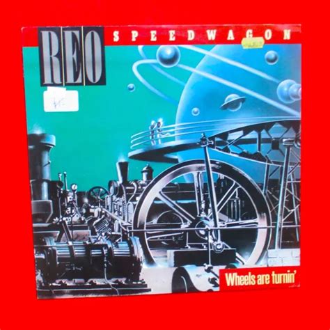 Reo Speedwagon Wheels Are Turnin 1984 Pitman Pressing Vinyle Lp Album Ex Eur 17 76