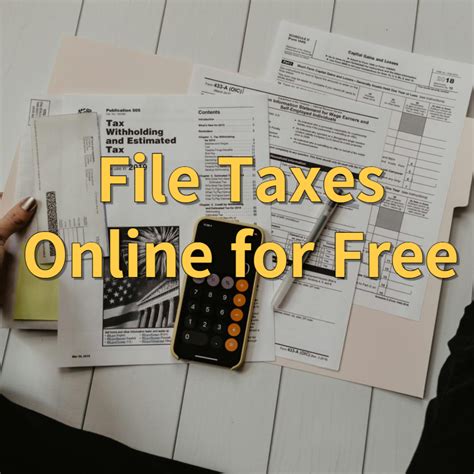 How To File Your Taxes Online For Free