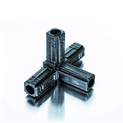 4 Way Connector 25mm Connect It