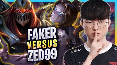 Faker Vs Zed T Faker Plays Orianna Mid Vs Zed Season