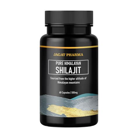 Pure Himalayan Shilajit Capsules Jagat Pharma