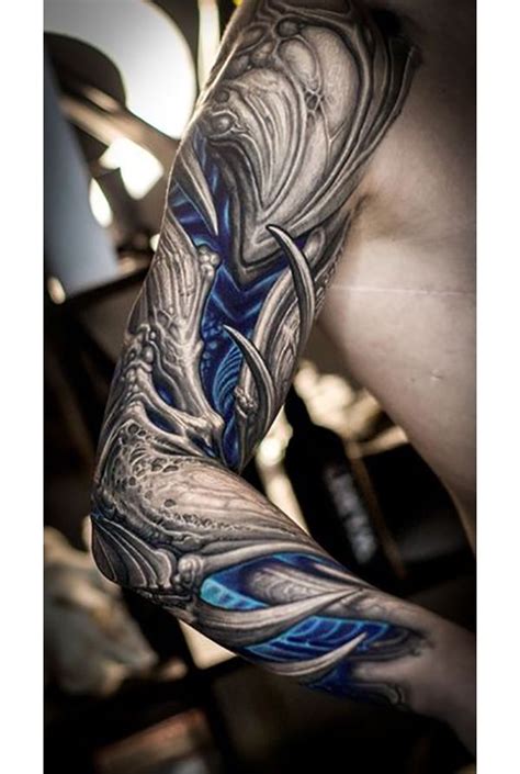 Unforgettable Biomechanical Tattoos That Creatively Combine Science