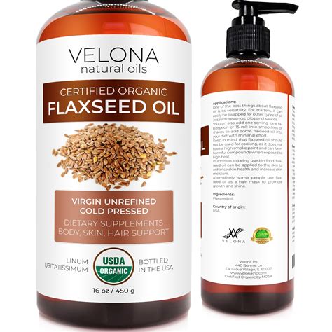 Organic Flaxseed Oil