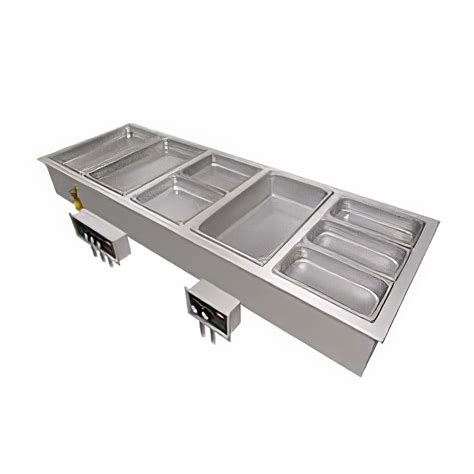 Hatco HWBI 6MA Drop In Hot Food Well W 6 Full Size Pan Capacity 208v 1ph