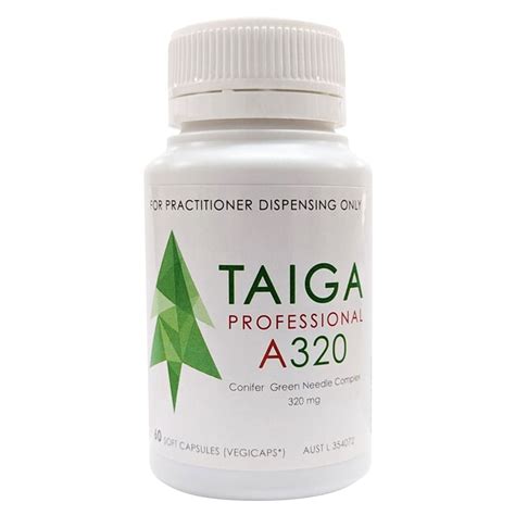 Taiga Professional A320 (Bioeffective A) 60 Capsules by Solagran ...