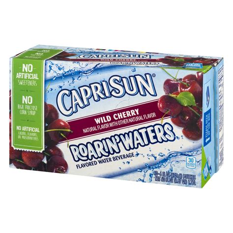 Capri Sun Roarin Waters Wild Cherry Nutrition Facts | Blog Dandk