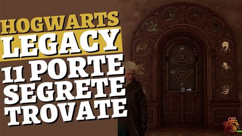 11 Porte Segrete Con Enigma GUIDA HOGWARTS LEGACY YouTube