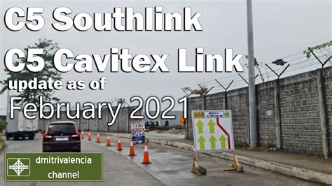 C Southlink C Cavitex Link Section A And Section Update As Of