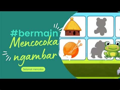 Bermain Game Sambil Belajar Mencocokan Gambar Youtube