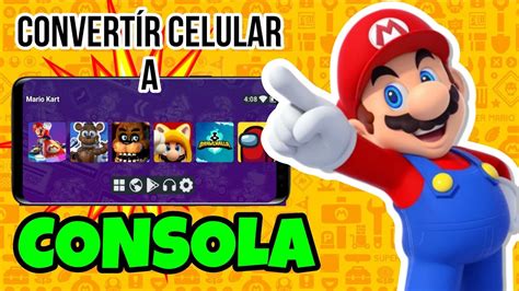 Convertir Celular De Cualquier Gama A Consola Parati YouTube