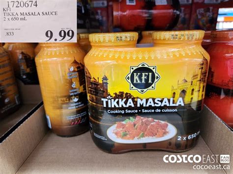 1720674 Kfi Tikka Masala Sauce 2 650 Ml 9 99 Costco East Fan Blog