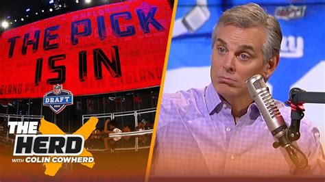 Colin Cowherd On The True Value Of A First Round Draft Pick Green Bays Schedule Nfl The