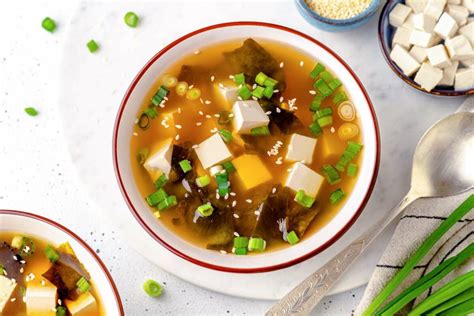 Tofu And Wakame Miso Soup