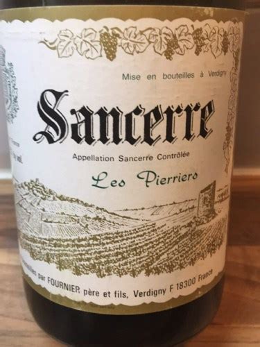 Domaine Fournier Père et Fils Les Pierriers Sancerre Blanc Vivino France