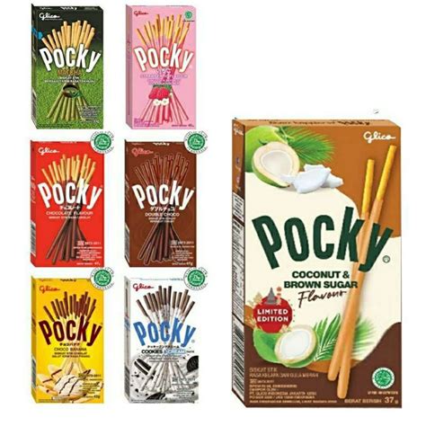 Jual Pocky Glico Coklat Pocky Stik Biscuit All Variant 33gr Shopee