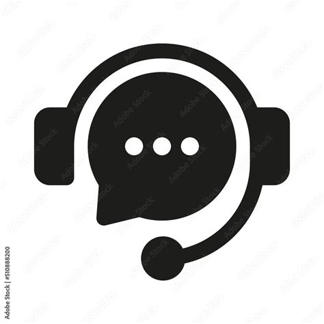 Customer Support Helpdesk Or Technician Help Logo Symbol Icon Hotline