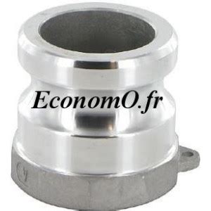 Raccord à Came Camlock Type A Adaptateur Aluminium DN 40 x 1 1 2 40 x