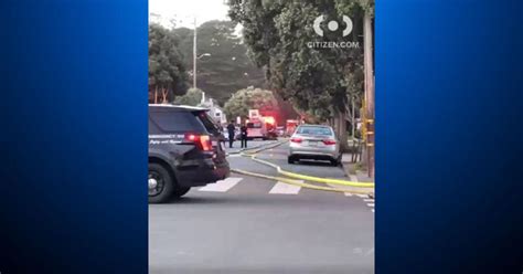 San Francisco Firefighter Suffers Minor Injury At 1 Alarm Fire Near Golden Gate Park Cbs San