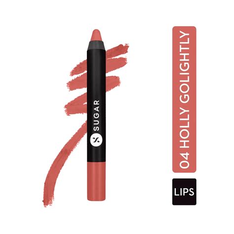 Buy Sugar Matte As Hell Crayon Lipstick 04 Holly Golightly Nude 28g Online At Best Price