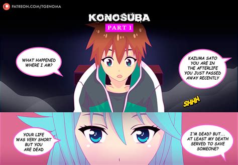 Konosuba Part 1 Tg Tf Gender Bender Manga Comic