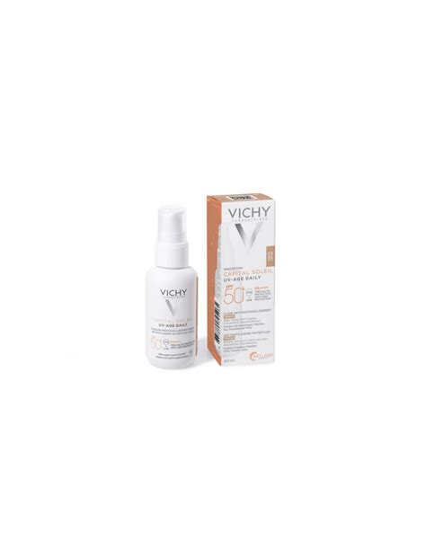 Vichy Capital Soleil Uv Age Daily Spf 50 40 Ml Color Tono Claro