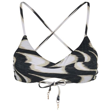 Seafolly Wavelength Cross Back Bralette Bikini Top Damen Online Kaufen Bergfreunde De