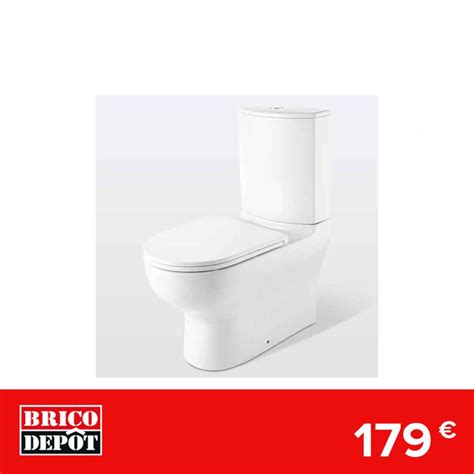 Pack wc cavally salida dual con tapa amortiguada Brico Depôt en 2023