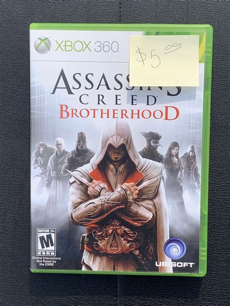 Assassins Creed Brotherhood Microsoft Xbox 360 2010 8888526254 Ebay