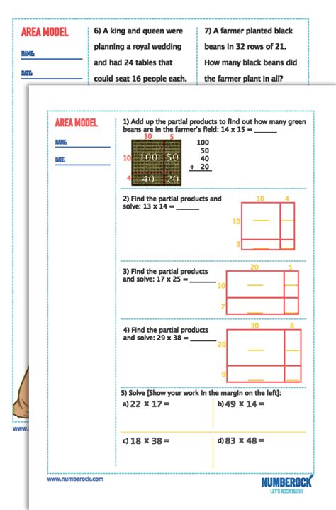 Area Model of Multiplication – Numberock