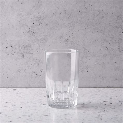 Vaso 240ml Clear Agua Nadir Marinex Elaborado En Vidrio