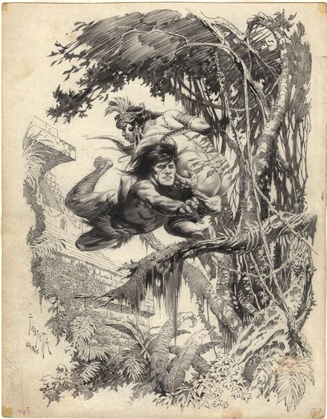 Stunning Collection of Frank Frazetta Fantasy Art Is Going Up For Sale ...