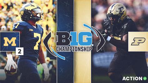 Big Ten Championship Odds Picks Our Best Bets For Michigan Vs Purdue