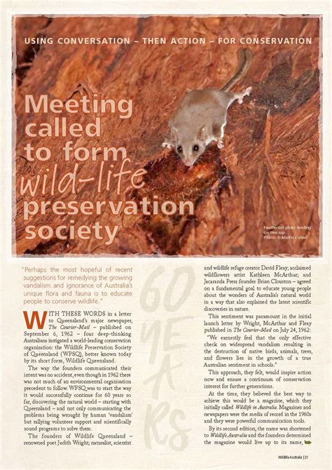 Wildlife Australia Magazine Spring 2022 Read About The Fo Flickr