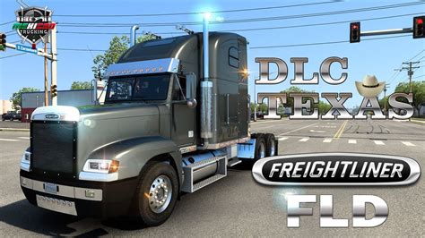 Dlc Texas Mod Freightliner Fld American Truck Simulator Youtube