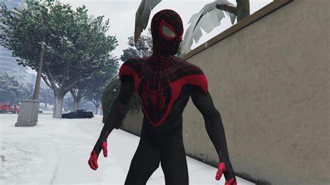 Spider Man Miles Morales Ps Retexture V Gta Mod