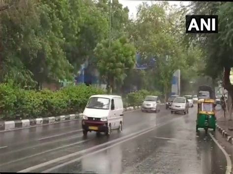 Rain Lashes Parts Of Delhi Bringing Relief From High Temperatures