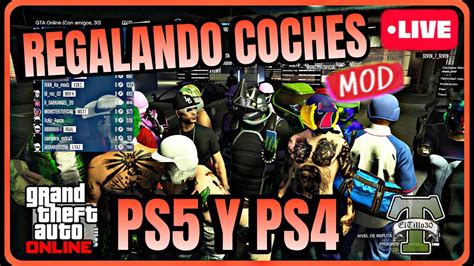 Sesion Carmet Ps Ps Regalando Coches Gtaonline Youtube