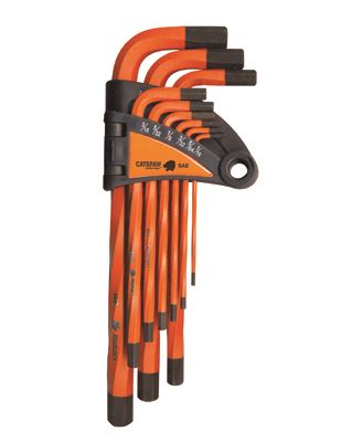 Mayhew Heavy Duty Twisted Hex Key Set Sae Pc My