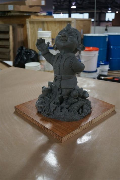 Mold Making Tutorial: Silicone Mold of Clay Sculpture - Polytek ...