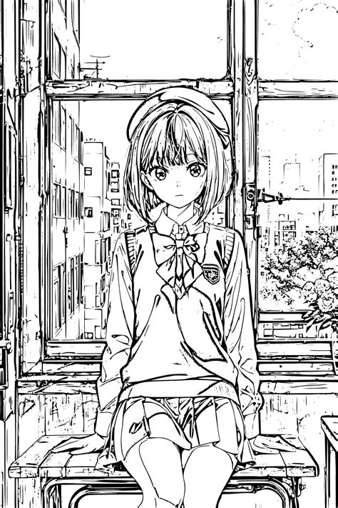 Oshi No Ko Coloring Pages AniYuki Anime Portal