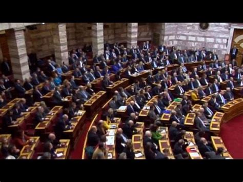 Grèce 2ème échec du parlement à élire un président YouTube