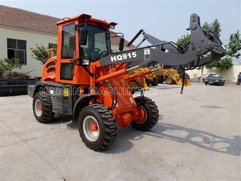 CE Articulated 1 5 Ton Mini Wheel Loader HQ915 With SGS China