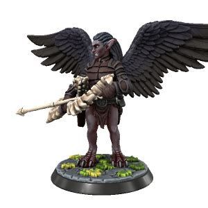Strix Archer - made with Hero Forge