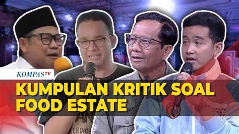 Kumpulan Kritik Terkait Food Estate Yang Tengah Jadi Sorotan Youtube