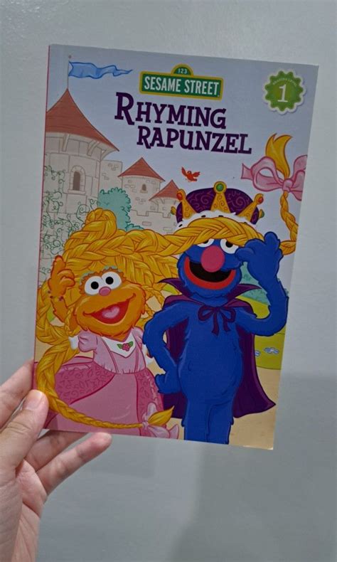 Sesame Street Rhyming Rapunzel Reading Level 1 Hobbies And Toys Books