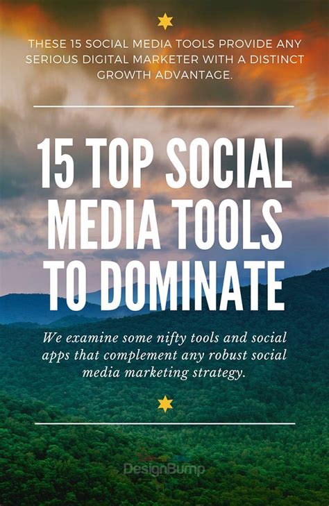 Top Social Media Tools 15 Tools For Social Media Marketing Designbump