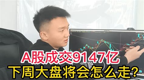 A股缩量下跌成交9147亿，北向结束17天买入，下周大盘将会怎么走 Youtube