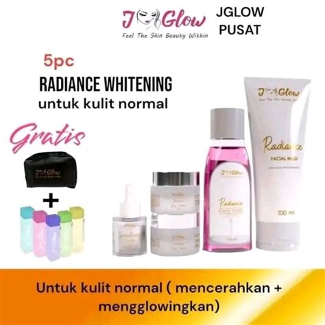 Jual Jglow Paket Radiance Untuk Kulit Normal Shopee Indonesia