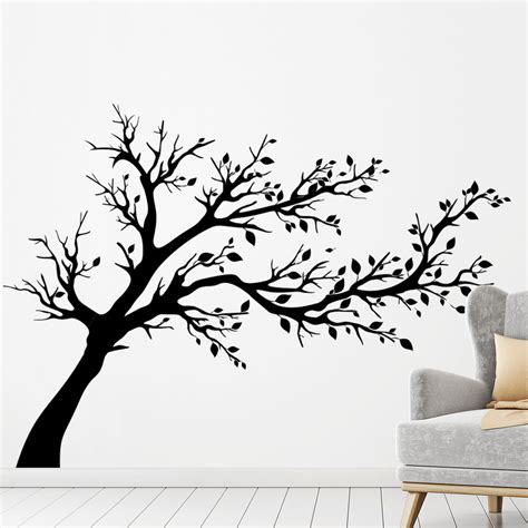 Sticker arbre penché Stickers STICKERS NATURE Arbres Ambiance sticker